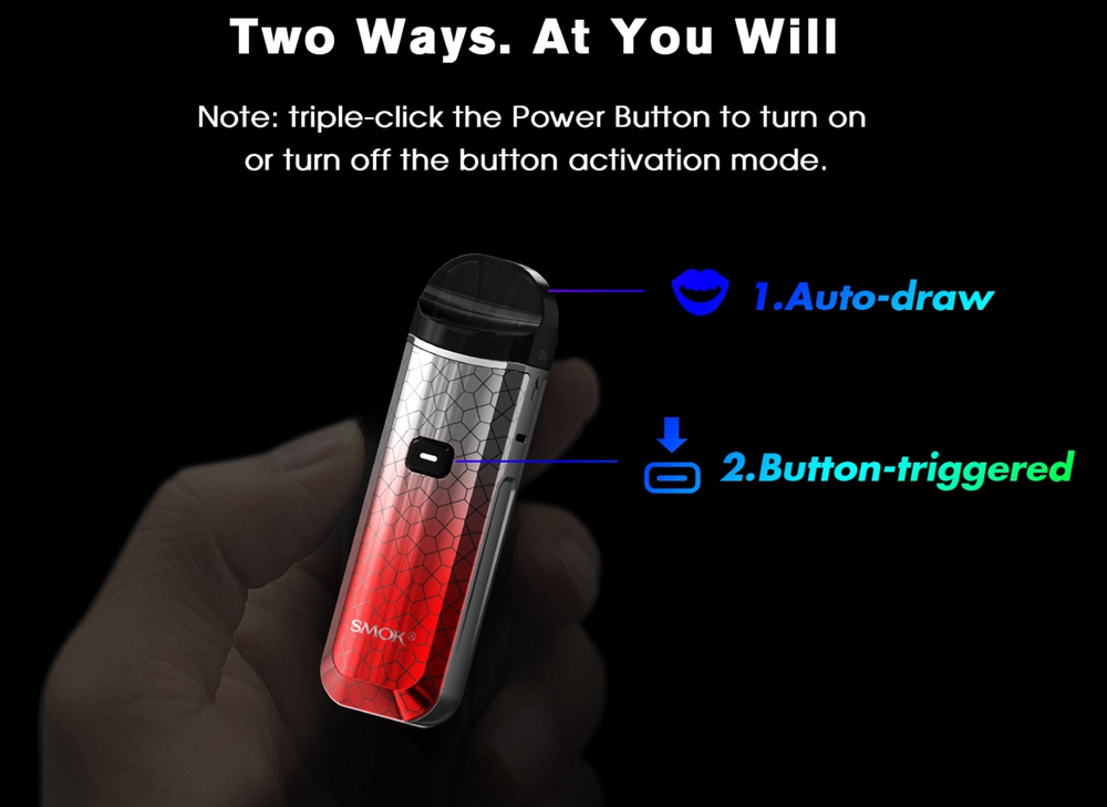 How To Turn On A Smok Nord